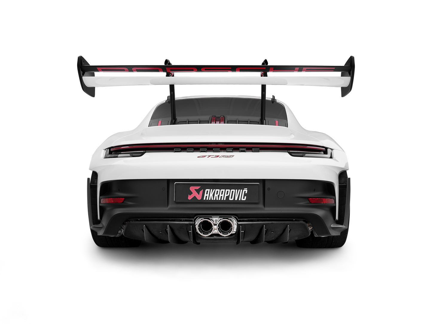 Akrapovic 21-24 Porsche 911 GT3/GT3 RS (992) Slip-On Race Line (Titanium) w/Titanium Tips