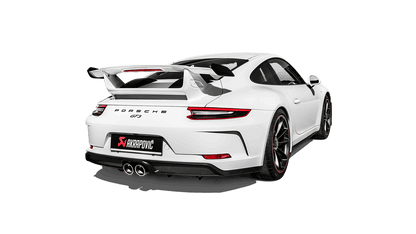 Akrapovic 991.2 / 911 GT3 / GT3 RS Slip-On Race Line with Tail Pipe Set (Titanium)