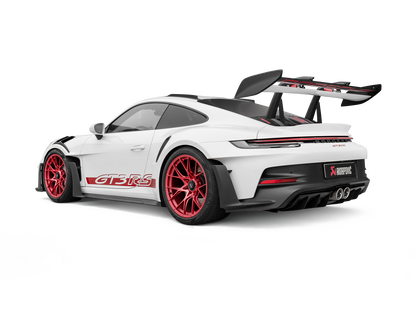 Akrapovic 21-24 Porsche 911 GT3/GT3 RS (992) Slip-On Race Line (Titanium) w/Titanium Tips