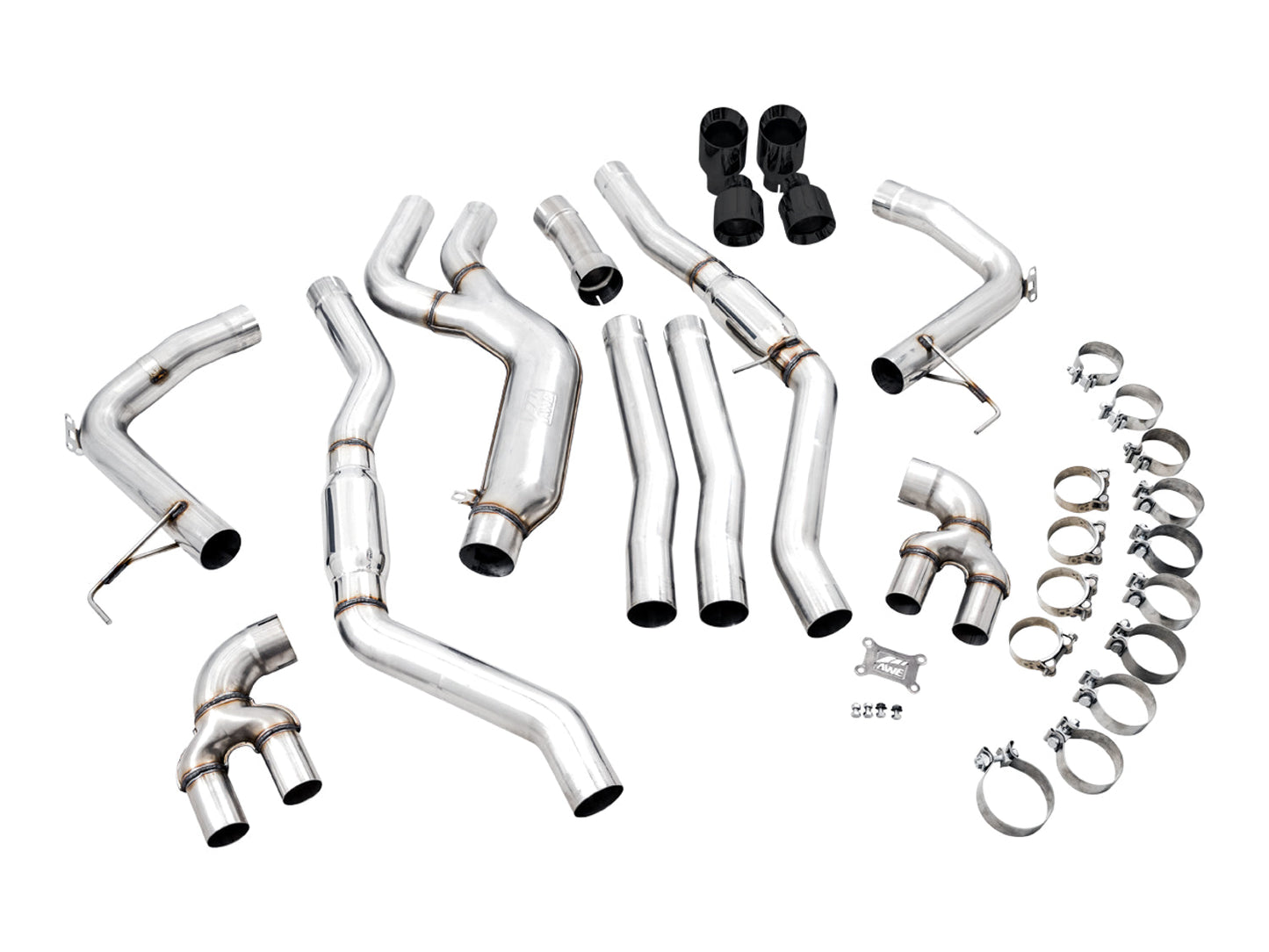 AWE Track Edition Exhaust for G2X M340i / M440i - Diamond Black Tips