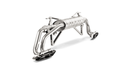 Akrapovic Audi R8 5.2 FSI Coupe/Spyder Slip-On Exhaust System w/ Carbon Tip Set (Titanium)
