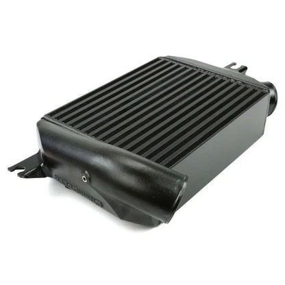 Grimmspeed Top Mount Intercooler Kit Inc. Splitter Thermal Dispersant Black For 15-21 WRX