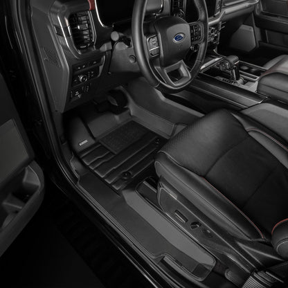 Ford F150 SuperCrew without Rear Seat Fold Out Storage