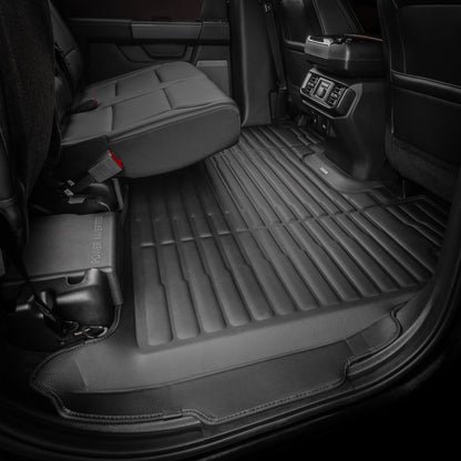 Ford F150 SuperCrew without Rear Seat Fold Out Storage