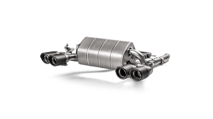 Akrapovic 2018+ BMW M2 Competition/M2 CS (F87N) Slip-On Line (Titanium) w/Carbon Fiber Tips