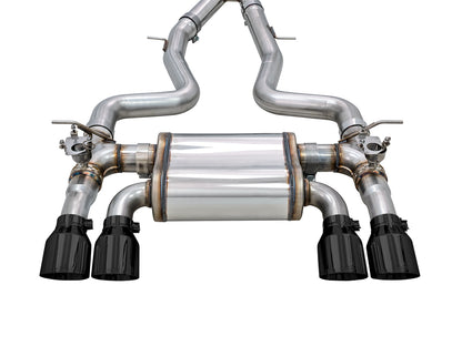 AWE SwitchPath™ Catback Exhaust for BMW F8X M3/M4 - Diamond Black