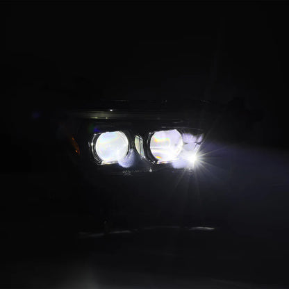 AlphaRex (LUXX-Series) 2024-2025 Toyota Tacoma/2025 Toyota 4Runner LED Projector Headlights - Black