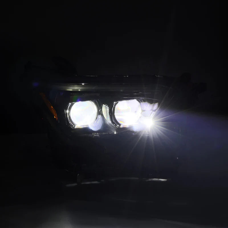 AlphaRex (LUXX-Series) 2024-2025 Toyota Tacoma/2025 Toyota 4Runner LED Projector Headlights - Black