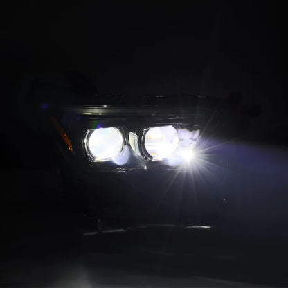 AlphaRex (LUXX-Series) 2024-2025 Toyota Tacoma/2025 Toyota 4Runner LED Projector Headlights - Black