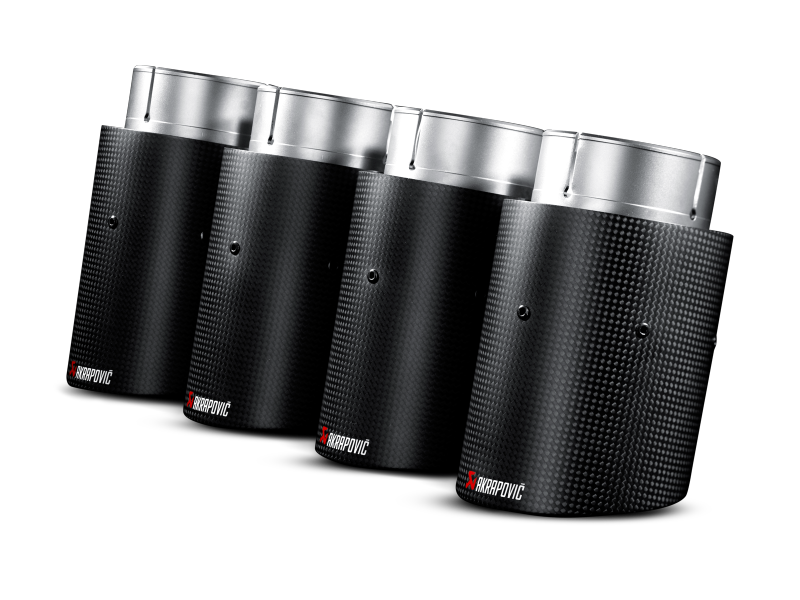 Akrapovic F06 M6 Evolution Exhaust System w/ Carbon Tail Pipe Set (Titanium)
