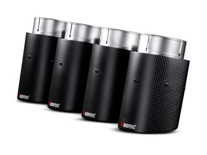 Akrapovic F06 M6 Evolution Exhaust System w/ Carbon Tail Pipe Set (Titanium)