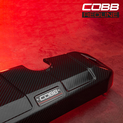 FORD REDLINE CARBON FIBER COOLANT COVER F-150 ECOBOOST 3.5L / RAPTOR 2017-2020, 2.7L 2018-2020