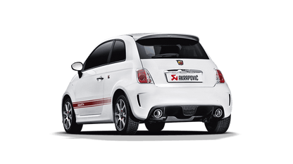 Akrapovic 12-19 Fiat Abarth 500/595C/Turismo 1.4L (Excl US Models) Slip-On Line (SS) (Req. Tips)