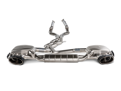 Akrapovic 2023 Audi RS6 Avant (C8) Evolution Line Cat Back (Titanium) (Req Link Pipe Set)