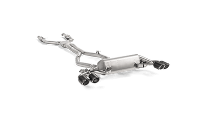 Akrapovic Alfa Romeo Giulia Quadrifoglio Evolution Exhaust System with Link Pipe Set  (Titanium)