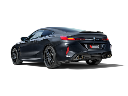 Akrapovic Evolution Line Cat Back (Titanium) W/Carbon Tips - BMW / F91 / F92 / M8 / M8 Competition