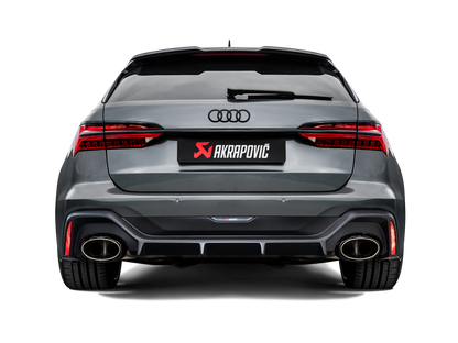 Akrapovic 2023 Audi RS6 Avant (C8) Evolution Line Cat Back (Titanium) (Req Link Pipe Set)