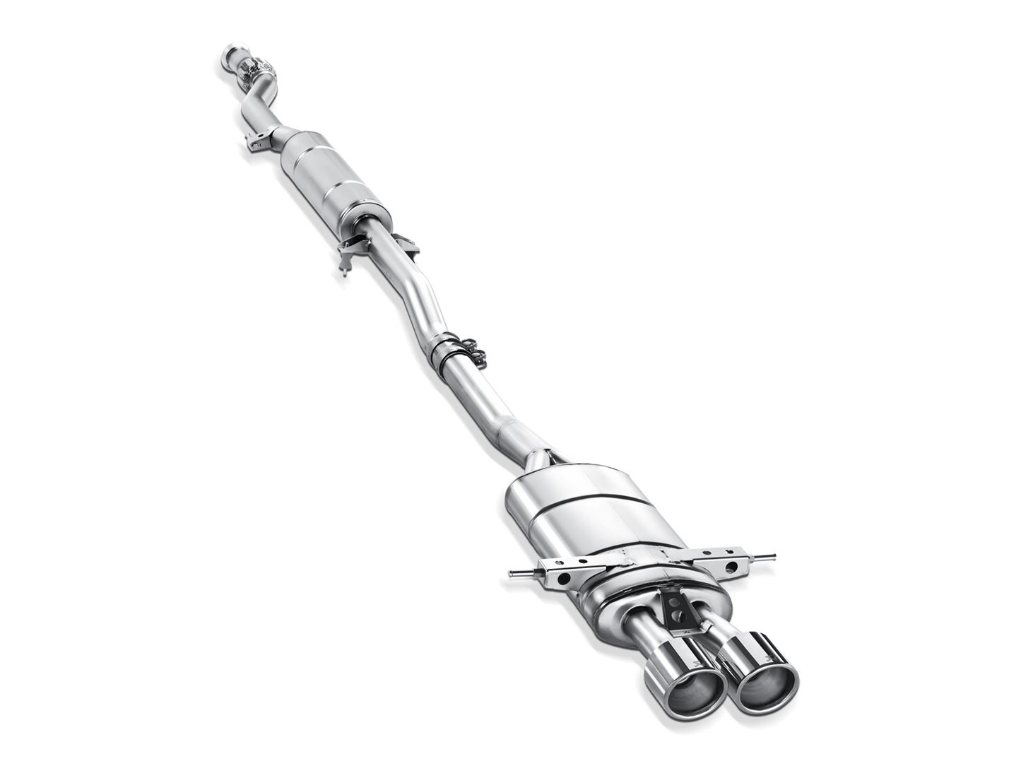 Akrapovic 07-14 MINI Cooper S (R56) / Cooper S Cabrio (R57) Evolution Line Cat Back (SS) w/ Carbon Tips