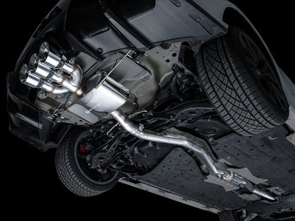 AWE Touring Edition Exhaust for DE5 Integra Type-S - Triple Chrome Silver Tips