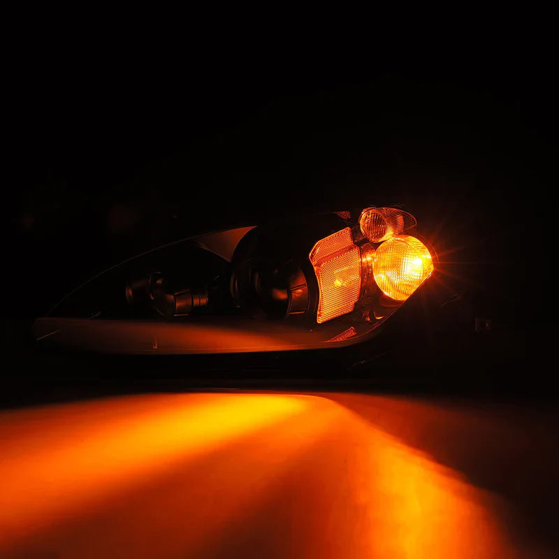 AlphaRex (LUXX-Series) 1999-2009 Honda S2000 AP1/AP2 LED Projector Headlights - Alpha-Black