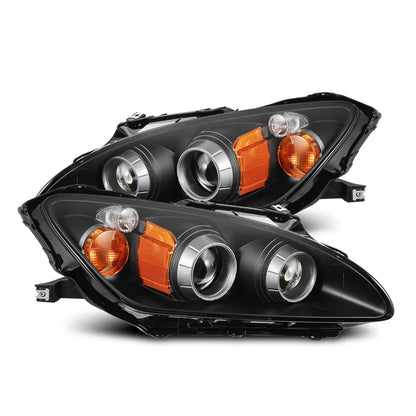 AlphaRex (LUXX-Series) 1999-2009 Honda S2000 AP1/AP2 LED Projector Headlights - Black