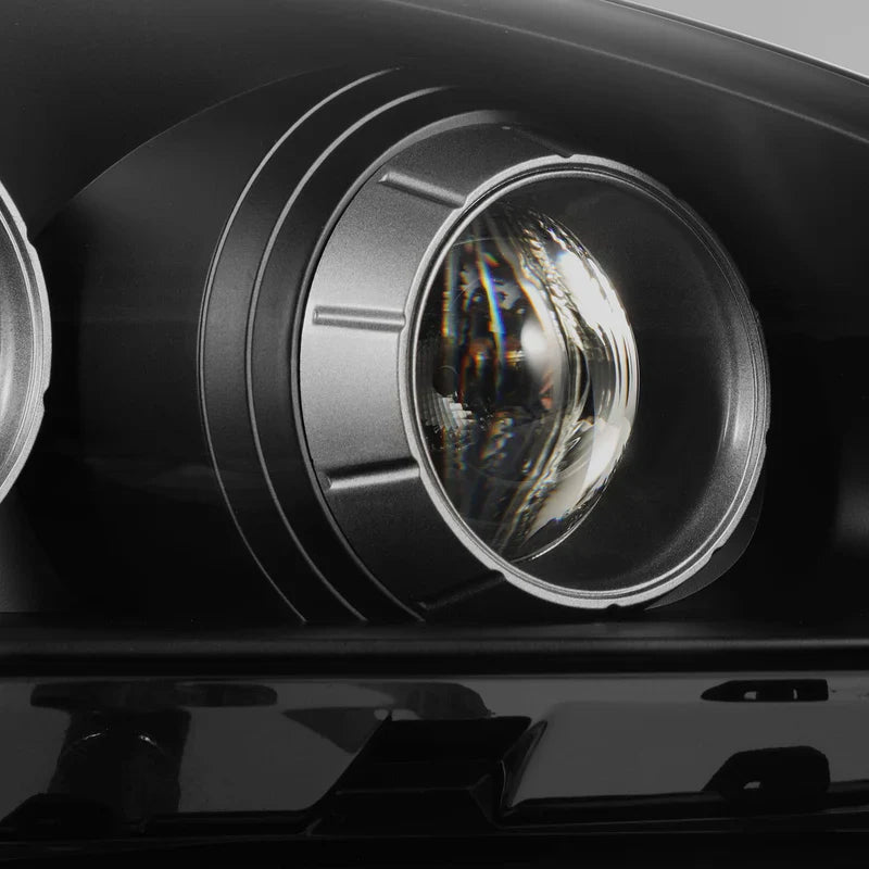 AlphaRex (LUXX-Series) 1999-2009 Honda S2000 AP1/AP2 LED Projector Headlights - Black
