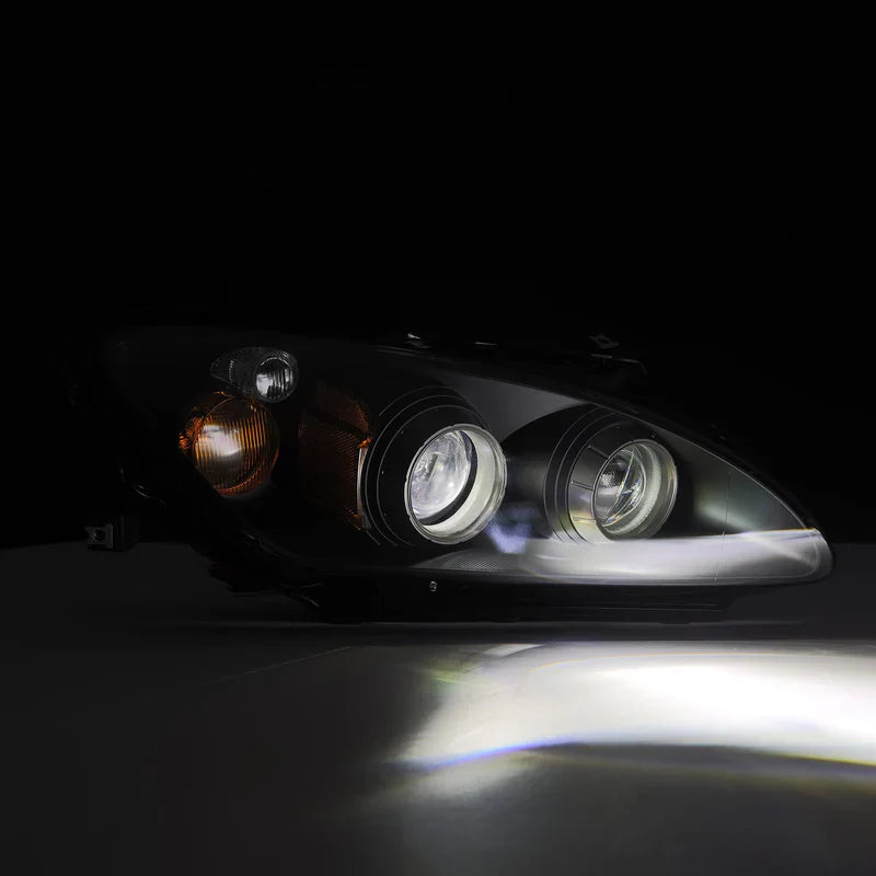 AlphaRex (LUXX-Series) 1999-2009 Honda S2000 AP1/AP2 LED Projector Headlights - Black
