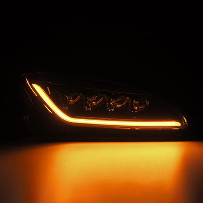 AlphaRex (NOVA-Series) 1999-2009 Honda S2000 AP1/AP2 LED Projector Headlights - Alpha-Black