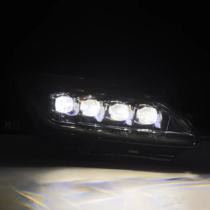 AlphaRex (NOVA-Series) 1999-2009 Honda S2000 AP1/AP2 LED Projector Headlights - Alpha-Black