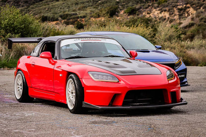 AlphaRex (NOVA-Series) 1999-2009 Honda S2000 AP1/AP2 LED Projector Headlights - Alpha-Black