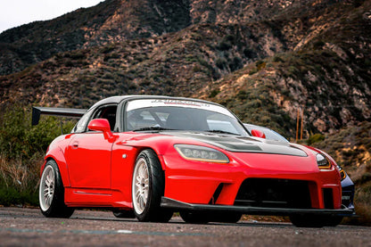 AlphaRex (NOVA-Series) 1999-2009 Honda S2000 AP1/AP2 LED Projector Headlights - Alpha-Black