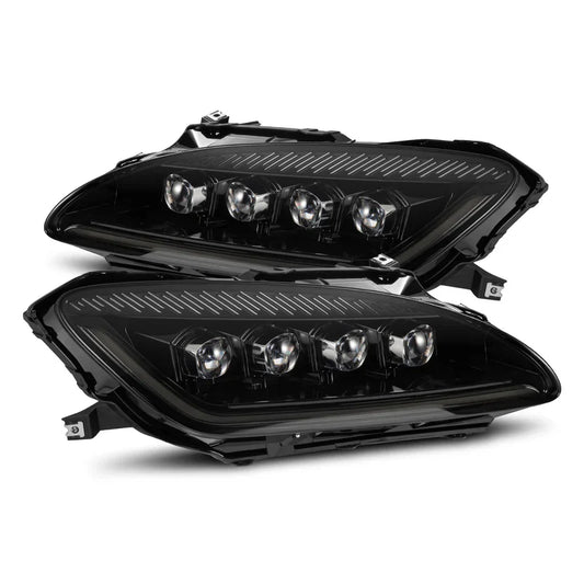 AlphaRex (NOVA-Series) 1999-2009 Honda S2000 AP1/AP2 LED Projector Headlights - Alpha-Black