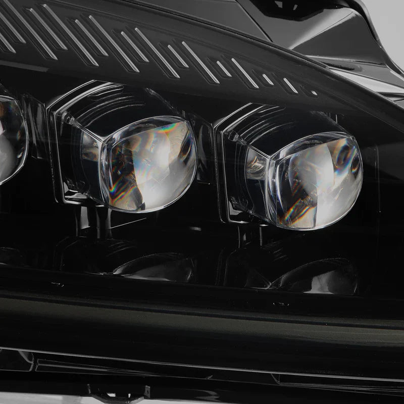 AlphaRex (NOVA-Series) 1999-2009 Honda S2000 AP1/AP2 LED Projector Headlights - Alpha-Black
