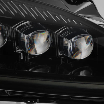 AlphaRex (NOVA-Series) 1999-2009 Honda S2000 AP1/AP2 LED Projector Headlights - Alpha-Black
