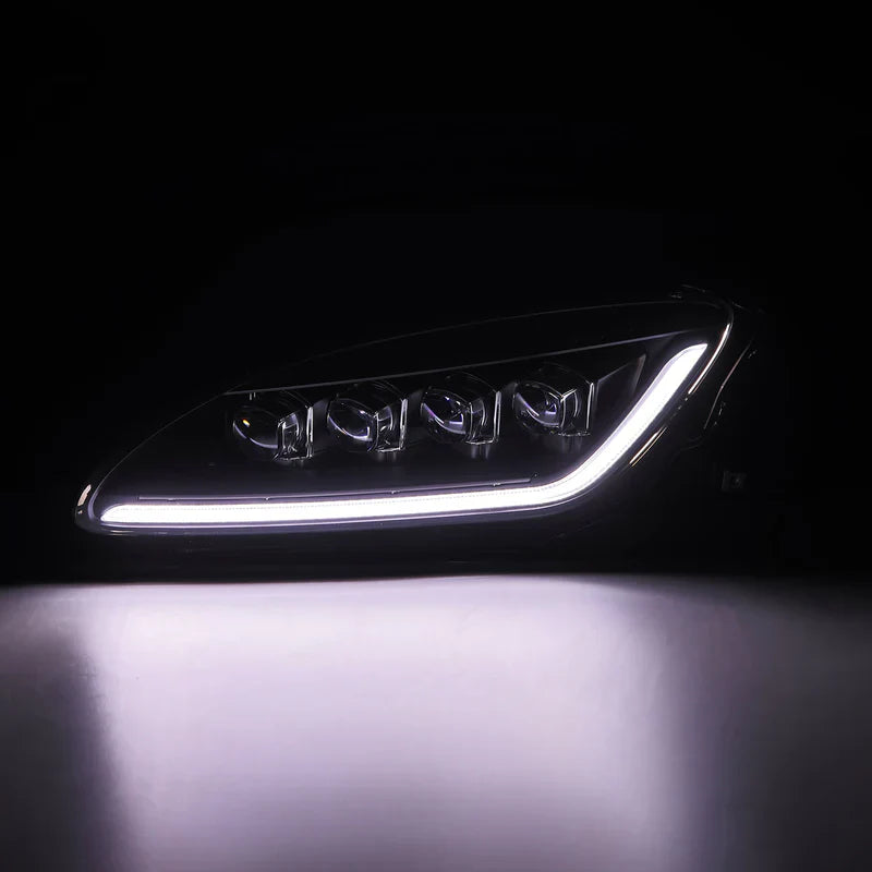 AlphaRex (NOVA-Series) 1999-2009 Honda S2000 AP1/AP2 LED Projector Headlights - Black