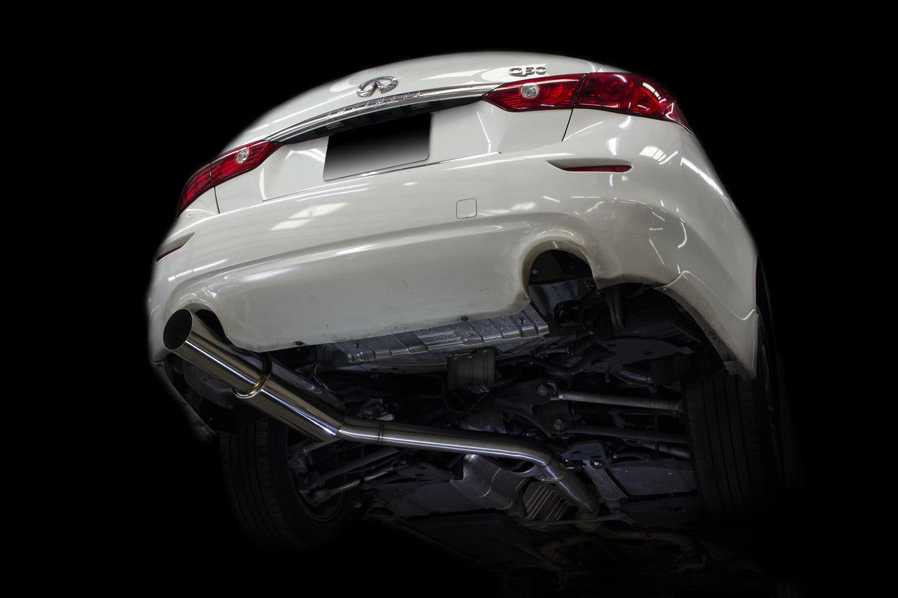 ISR PERFORMANCE SINGLE GT EXHAUST: 2014+ INFINITI Q50