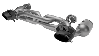 Akrapovic 20-21 Porsche 911 Turbo/Turbo S (992) Slip-On Race Line (Titanium) (Req Tips)
