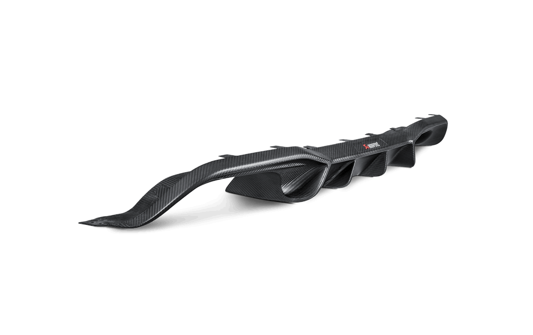 Rear Carbon fiber diffuser - Matte BMW M2 (F87)