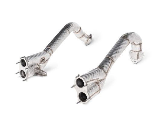 Akrapovic Link pipe set (Titanium) | 718 Cayman GT4 / Spyder