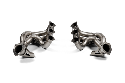 Akrapovic 718 Cayman GT4 RS / Spyder RS (982) Evolution Header Set (Titanium)