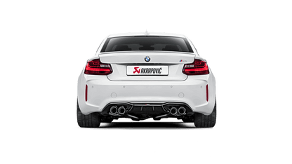 Akrapovic F87 M2 Carbon Rear Diffuser - Gloss