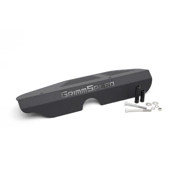 Grimmspeed Alternator Cover Black For Subaru Turbo EJ Engine GrimmSpeed