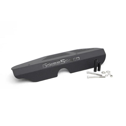 Grimmspeed Alternator Cover Black For Subaru Turbo EJ Engine GrimmSpeed