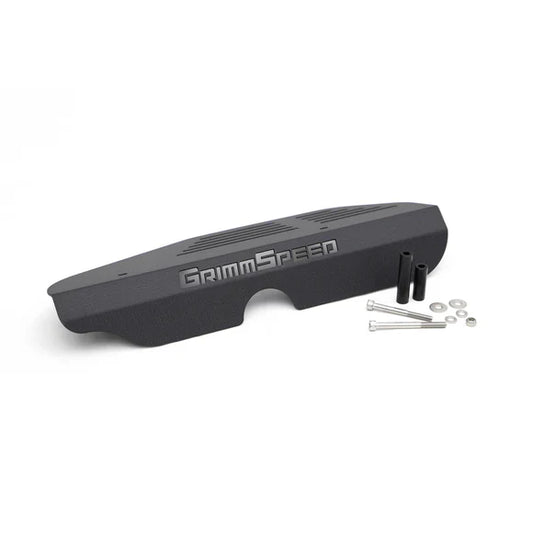 Grimmspeed Alternator Cover Black For Subaru Turbo EJ Engine GrimmSpeed