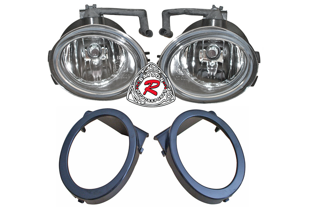 M3 Style Front Bumper with OE Style Fog Lights For 1999-2001 BMW 3-Series (4Dr, E46)