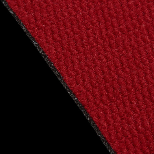 Red Jacquard Fabric Material