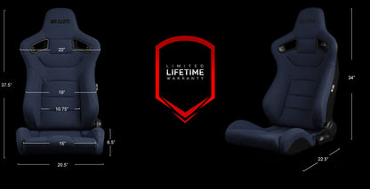 ELITE Series Sport Reclinable Seats - Priced Per Pair