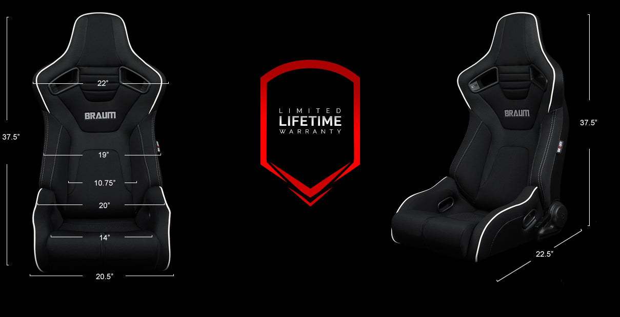 ELITE-R Series Sport Reclinable Seats - Priced Per Pair