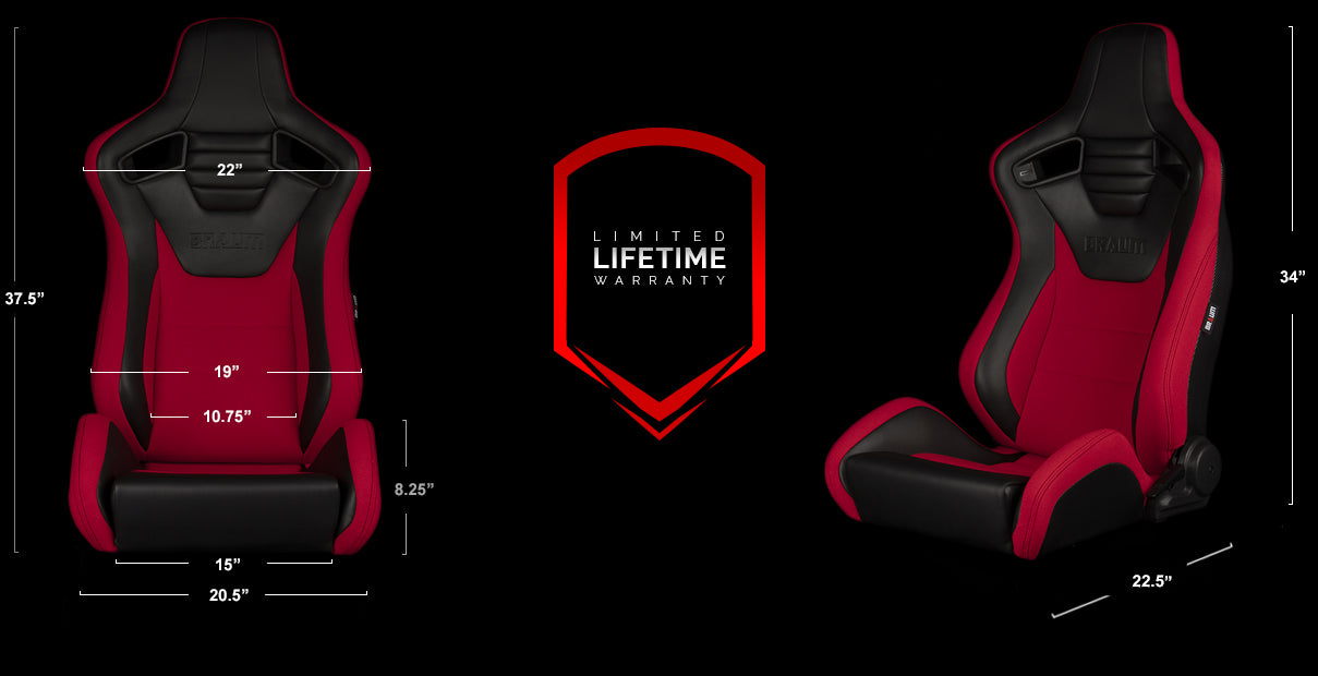 ELITE-S Series Sport Reclinable Seats - Priced Per Pair