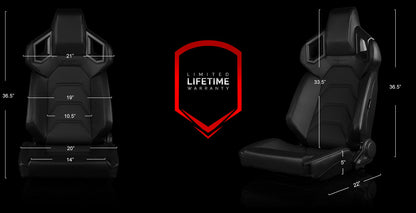 ALPHA-X Series Sport Reclinable Seats - Priced Per Pair